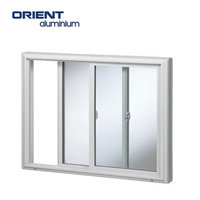 Doppel verglaste Aluminium tür und Fenster High-End-Glas Aluminium legierung Tür und Fenster Broken Bridge Schiebetür und Fenster