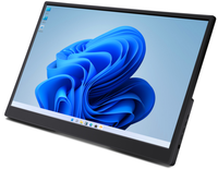 Monitor Gaming Layar LCD IPS Nirkabel WiFi 15.6 Inci 1080P OEM Baru dengan Speaker Terintegrasi, Portabel, HDR, untuk Laptop Bisnis, Garansi 1 Tahun