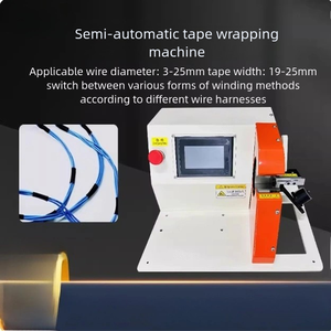 Machine automatique d'enroulement de ruban pour faisceaux de câbles HIU JU YC-CR02 |   Enrouleur de ruban adhésif électrique en acétate pour câble, à enroulement complet et à points - Product Image 3