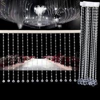 Vente directe d'usine - Rideau mural en cristal acrylique pour mariage - Décorations de mariage - Rideau de perles acryliques de haute qualité