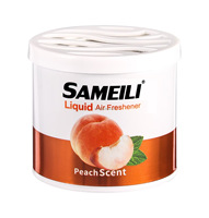Parfum de voiture Sameeli en gros mondial avec parfum de cerise, éclairage ambiant, désodorisant liquide en plastique pour voitures