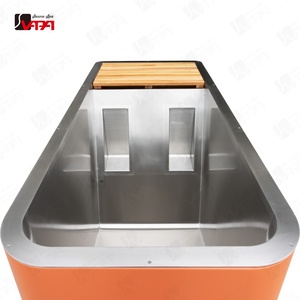 Vapasauna <span class=keywords><strong>Piscine</strong></span> froide commerciale en acier inoxydable avec système de refroidissement pour la récupération et la physiothérapie - Product Image 4