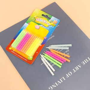 2024 bougies d'anniversaire fluorescentes <span class=keywords><strong>en</strong></span> <span class=keywords><strong>spirale</strong></span> joyeuses populaires décor <span class=keywords><strong>de</strong></span> Noël festif pour les fêtes - Product Image 2