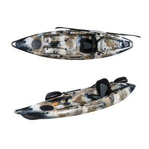 Kuer nhựa xách tay câu cá cơ bản Sit-on-Top <span class=keywords><strong>Kayak</strong></span> 2 người trẻ em + người lớn - Product Image 1