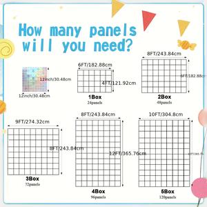 Backdrop Dinding Glitter untuk Pesta Ulang Tahun dan Pernikahan & Dekorasi Latar Foto Payet untuk Acara Wisuda - Product Image 4