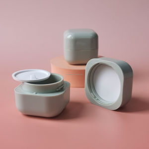 Gran oferta, conjunto familiar especial, forma cuadrada, tarro de crema de boca grande, contenedor, muestra gratis, bote de plástico de Color de inyección personalizado - Product Image 5