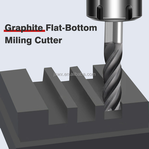 Weix Nhà Máy Giá Kim Cương <span class=keywords><strong>End</strong></span> Mill Cho Graphite-Vuông, Bóng, Bán Kính, Và Tầm Dài Các Loại Phay Cutter - Product Image 6