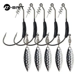 ตะขอเกี่ยวเหยื่อตกปลาแบบสแตนเลสพร้อม<span class=keywords><strong>ช้อน</strong></span><span class=keywords><strong>สวิง</strong></span> สำหรับตกปลาเบส ปลาไพค์ในแม่น้ำ ปลาทะเล และตกปลาจิ๊กกิ้ง ตกปลาหมึก - Product Image 6