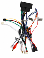 Harnais de câblage audio pour autoradio Android, PVC 12V, noyau en cuivre, compatible Mercedes Benz B200, prise large, décodeur CANBUS