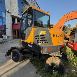 Excavadora Hyundai HW60 usada más baja Corea Rendimiento confiable Tipo oruga Motor de núcleo a la venta Shanghai en China - Product Image 3