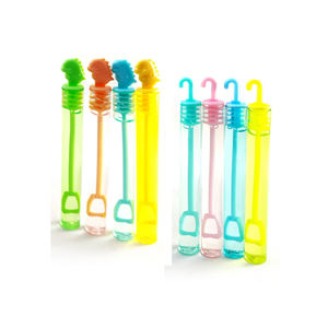 המפלגה לטובת פלסטיק צינור מיני לב בצורת בועה שרביטים בועת מפוח מקל חתונה קסם סבון בועות - Product Image 1