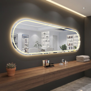 Espejo de Maquillaje LED, Espejo de Vanidad para Salón, Espejo de Belleza Ajustable de Vidrio para Peluquería y Salón de Belleza - Product Image 1