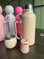Tasses à thé en acier inoxydable de 1300ml Gourde Mate Cup Bouteille d'eau isolée à double paroi personnalisée