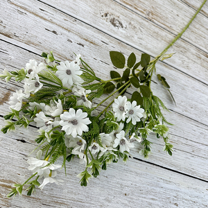 Chuông vàng phong phú facai hoa cúc đẹp ý nghĩa dài 85cm hoa nhân tạo thân thiện với môi trường cao tốt nghiệp - Product Image 4