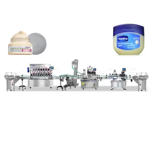 With Heater And Mixer Pump Liquid Petroleum Jelly Packing Filling Equipment Machine