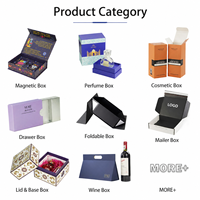 Boîte en papier rigide personnalisée pour l'emballage de parfums et d'huiles essentielles, boîte cadeau avec impression de logo, vente en gros directe d'usine