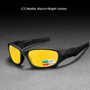Occhiali da Sole Sportivi di Alta Qualità per Uomo e Donna, Spedizione Rapida, per Guida e Attività all'Aperto, Montature in PC Gialle, Viola, Rosse e <span class=keywords><strong>Blu</strong></span> - Product Image 6