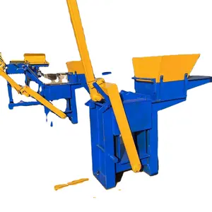 מחירים סיטונאיים שונים אדמת חימר משתלבת לבנים לייצור מכונה ידנית מכנית ידנית - Product Image 1