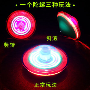 Toupie lumineuse colorée à thème Ufo, jouet éducatif à piles pour enfants de 4 à 6 ans - Product Image 5