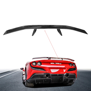 New Exotic Dry Carbon Fiber Car <strong>Spoiler</strong> Upgrade to Novi Style Racing Wing for Ferrari F8 - Product Image 2