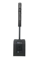 Enceinte colonne DJ active avec subwoofer de 18 pouces offrant une plage de fréquences de 40-20 kHz et une sensibilité de 97 dB pour les enceintes professionnelles