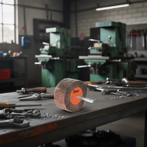 Disco Abrasivo de Láminas Ttake 25x15 mm, Eje de 3 mm, Grano 40, para Pulir Metal - Product Image 3