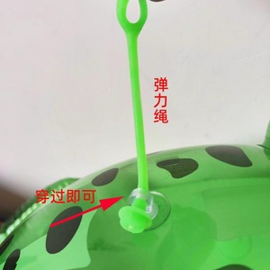 <b>Inflatable</b> Turtle Toy For Kids PVC Cartoon Ocean Animal Playtime Gift 2 To 4 Years Old Unisex - Product Image 3