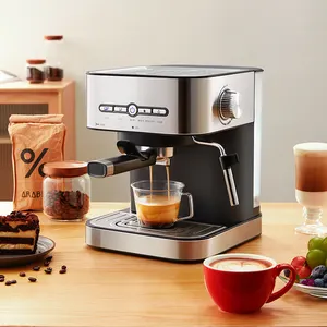 Hoge Prestaties Geen Lekkende 15 Bar Pomp Druk Espresso Koffiezetapparaten Machine Voor Thuis Barista