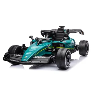 2024クールデザインキッズ24VライドオンレーシングカーF1子供用電気自動車ベビーバッテリーおもちゃの車