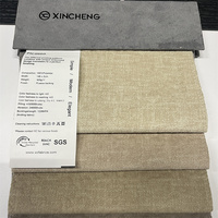 Tissu d'ameublement imperméable en velours tricoté 100 % polyester Burnout Mosha pour textiles de maison, rideaux et accessoires de canapé
