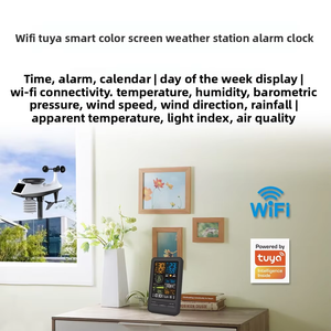 Thermomètre hygromètre numérique intelligent professionnel YAGO WIFI TUYA avec contrôle par application intelligente, station météo - Product Image 3