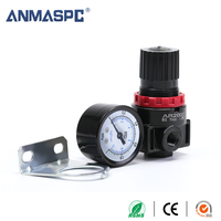 Filtre à air AR2000, régulateur de pression avec support et manomètre, régulateur de pression d'air, processeur de source d'air