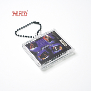 Bán buôn Chất lượng cao NFC CD hộp Keychain biểu tượng tùy chỉnh NFC Mini Album CD âm nhạc trường hợp Keychain - Product Image 2