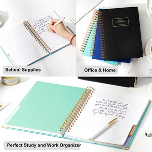 Free Sample Personalized Custom Printing B5 Paper Hardcover Daily Mental Health Self Care <b>Journal</b> Planner Organizer Notebook - Product Image 4