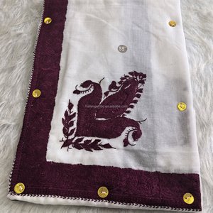 Venta caliente al por mayor musulmán bordado bufanda chales para hombres yemení - Product Image 3