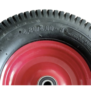 Prix usine 4.80/4.00-8 roue en caoutchouc pneumatique 2PR 4PR 6PR jante en métal pour chariot de jardin/chariots agricoles/chariots à main - Product Image 5