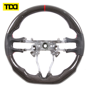 พวงมาลัยคาร์บอนไฟเบอร์แท้ TDD สำหรับ Honda Fit รุ่นที่สอง Civic รุ่นที่แปด และ Accord - Product Image 1