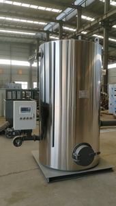 مولد بخار صناعي عمودي بأنابيب نارية يعمل بوقود الكتلة الحيوية ونشارة الخشب - Product Image 3