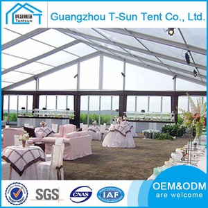 1000 plazas claro grande techo de aluminio al aire libre de la alta picos carpa <span class=keywords><strong>para</strong></span> fiesta de boda - Product Image 3