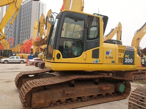Excavatrice sur chenilles lourde d'occasion PC200-8 pour travaux miniers et de construction, haute efficacité, d'origine japonaise, moteur/pompe garantie 1 an - Product Image 2