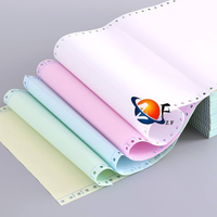 Papier autocopiant NCR de qualité supérieure A4 50 g/m² pour ordinateur, rouleau de papier bleu, modèle CB/CFB/CF, impression numérique