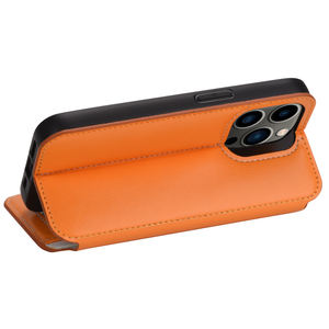 Fundas <span class=keywords><strong>de</strong></span> Piel para Teléfono Móvil con Logotipo Personalizado, Funda Magnética Antigolpes con Tarjetero para iPhone 15 14 13 12 11 Pro Max <span class=keywords><strong>2023</strong></span> - Product Image 4