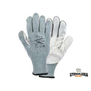 ถุงมือสแตนเลส cofra ในหนัง, ตัดและป้องกันความร้อนประเภท II (12คู่) - Product Image 4