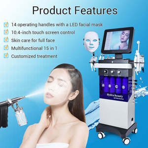 เครื่องไฮดราเฟเชียล 15 in 1 รุ่นใหม่ สำหรับทำความสะอาดผิวหน้าด้วยน้ำ ใช้ในร้านเสริมสวย - Product Image 2