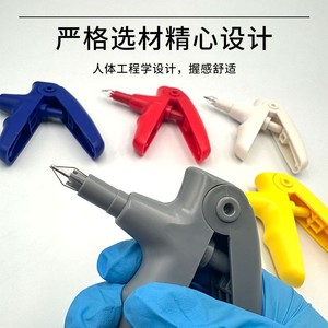 Pistolet de ligature dentaire jetable, outil orthodontique de placement, fonctionnement manuel, couleur jaune, pour ajustement des appareils dentaires - Product Image 2