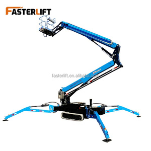 12m 14m 16m 18m Diesel bertenaga bensin <span class=keywords><strong>Platform</strong></span> pengangkat udara hidrolik perayap dapat disesuaikan angkat spider boom - Product Image 6