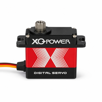 Mini Servo Étanche XQ-POWER XQ-S2010D 7KG Engrenage Métallique Sans Noyau 8.4V 20g pour RC Glider Park Flyer Vente en Gros