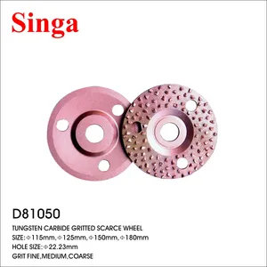 Singa D81050 Bánh Mài Khan Hiếm Cacbua Vonfram Bánh Mài Cho Máy Mài Góc