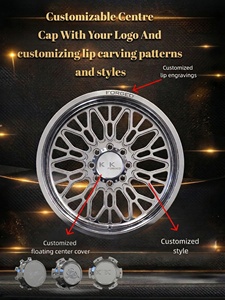 Rines Cóncavos Forjados <span class=keywords><strong>Eep</strong></span> de 20-30 Pulgadas, Estilo H, Multifinishing, 24/26 Pulgadas, Disponibles en Stock, Personalizados para Camionetas Todoterreno de Tamaño Completo - Product Image 4