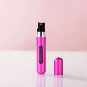 Hot Empty Traveling Atomizers Mist Spray Bottom Refillable <b>5Ml</b> 8Ml 10Ml Aluminum/Glass <b>Perfume</b> <b>Bottle</b> Personal Care Custom Color - Product Image 5